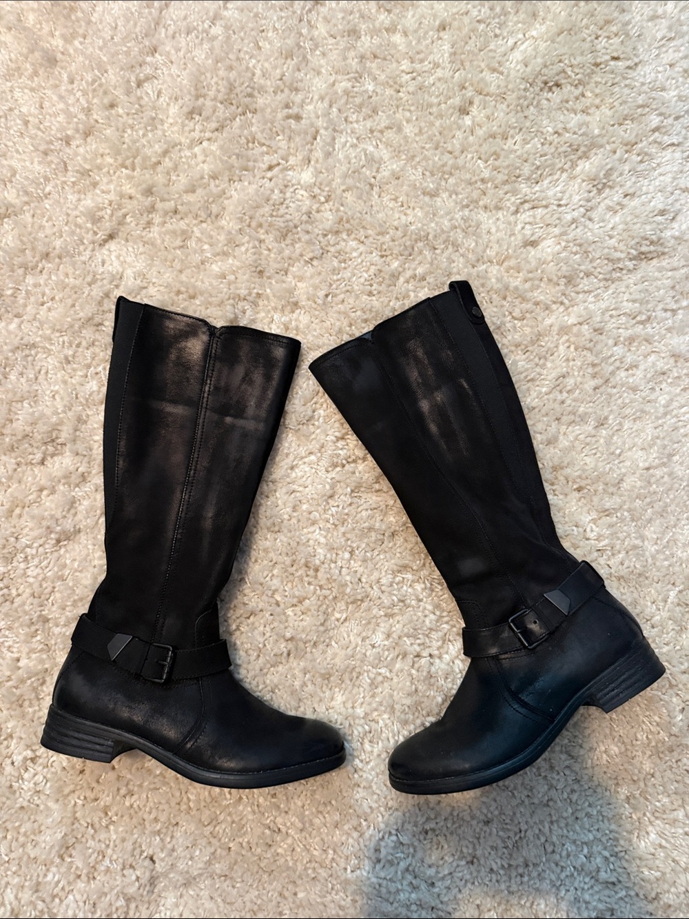 Never worn bussola Black Riding Boots